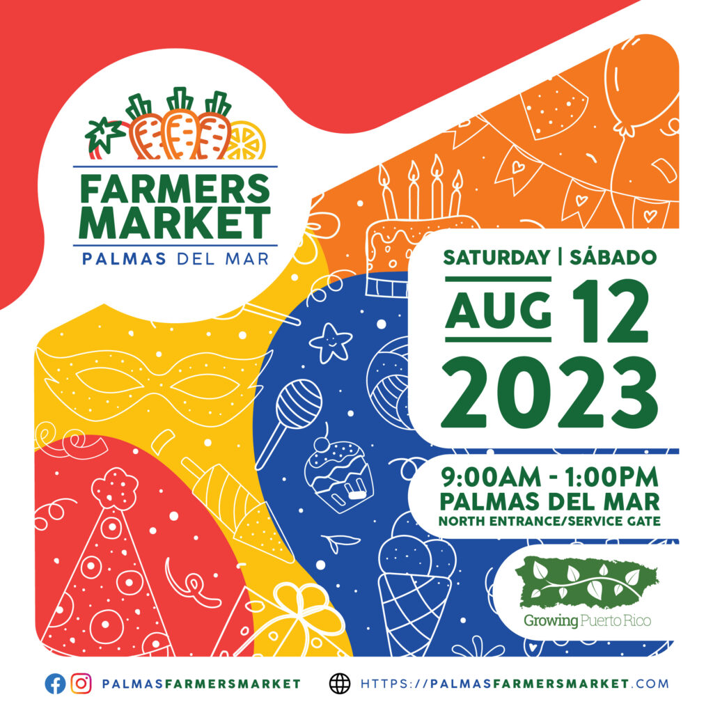 Palmas Farmers Market 2023 August 12 header image