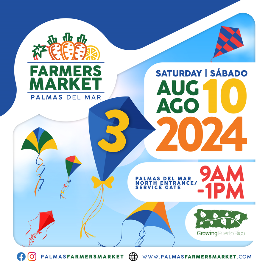 Palmas Farmers Market 2024 August 10 birthday celebration image