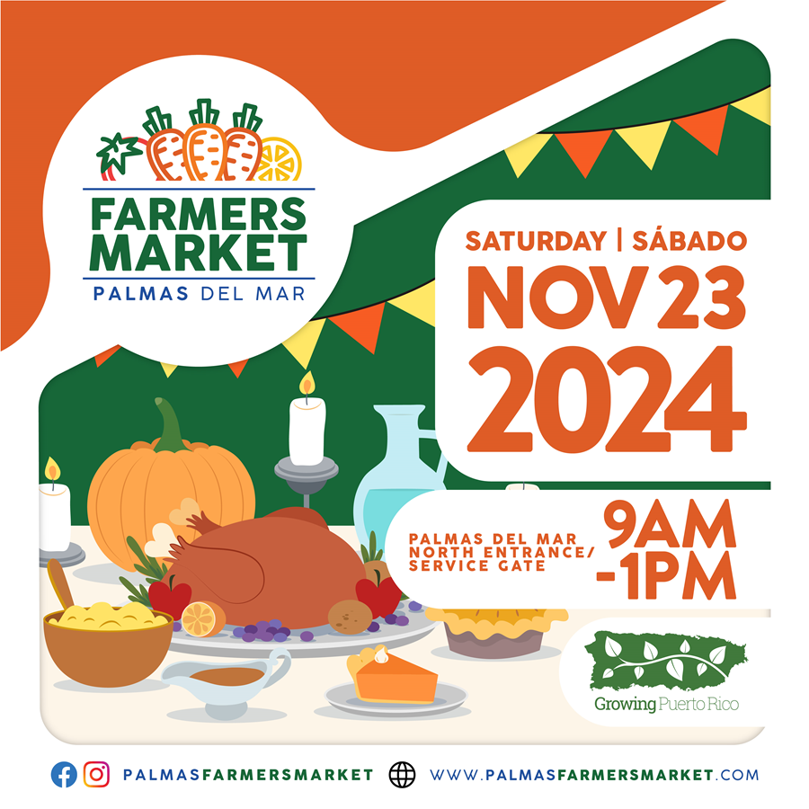 Palmas Farmers Market 2024 November 23 promo