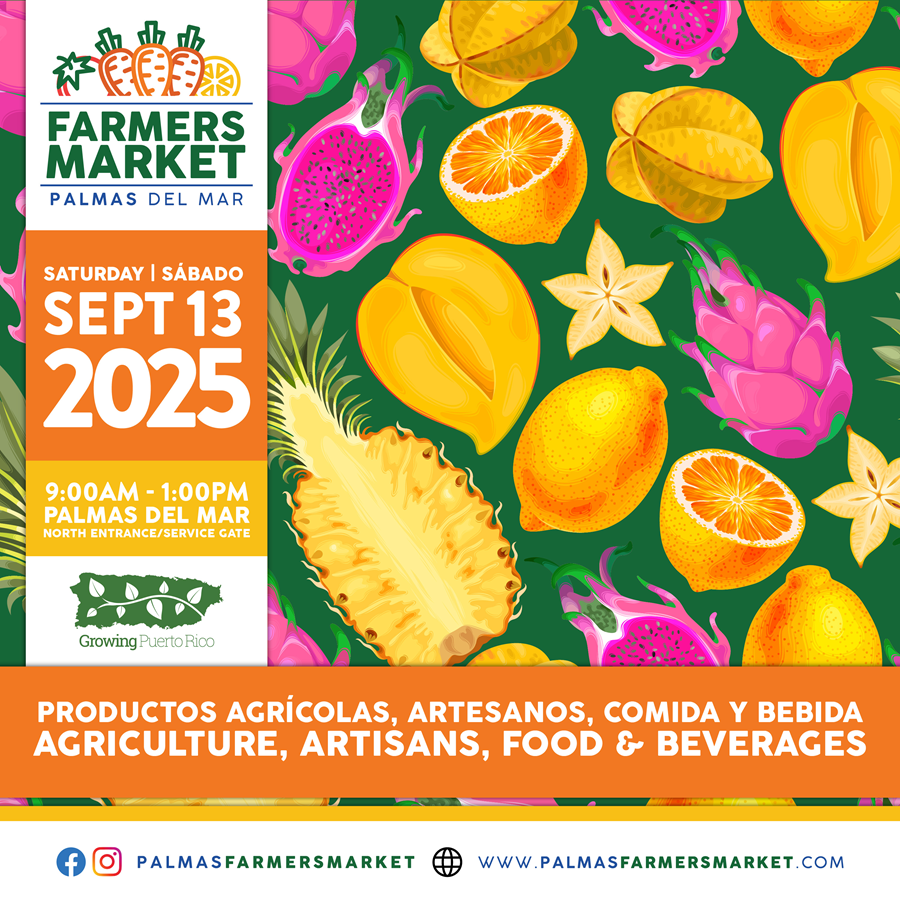 Palmas Farmers Market 2025 September 13 promotion