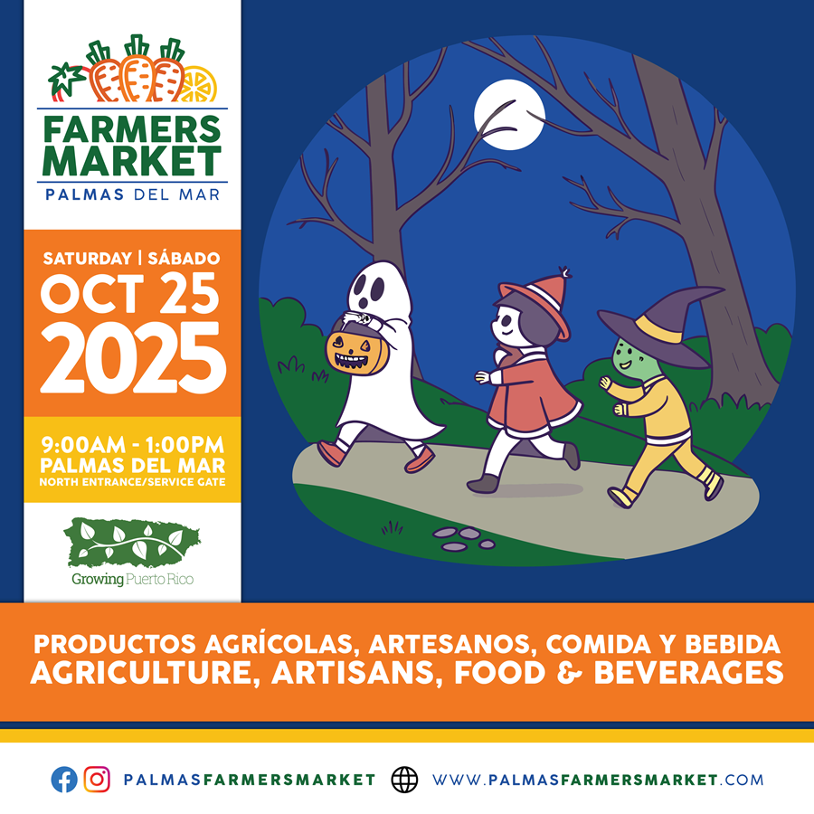 Palmas Farmers Market 2025 October 25 promo