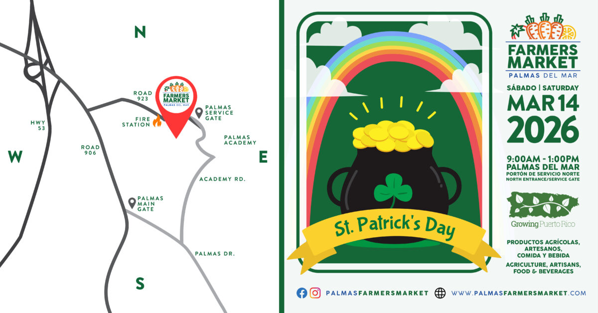 Palmas Farmers Market 2026 March 14 promotion