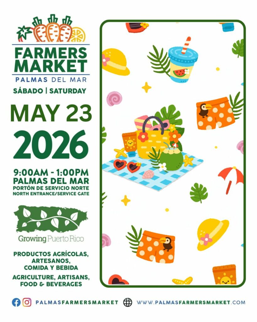 Palmas Farmers Market 2026 May 23 promotion 