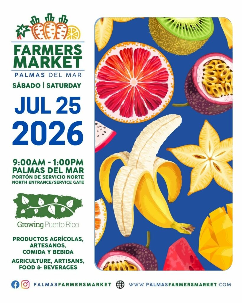 Palmas Farmers Market 2026 July 25