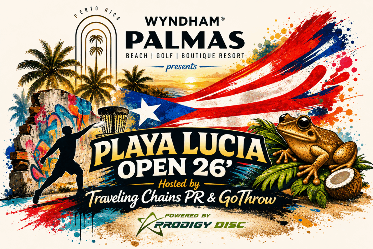 Playa Lucia Open 2026 Disc Gold Coqui Classic Tournament banner