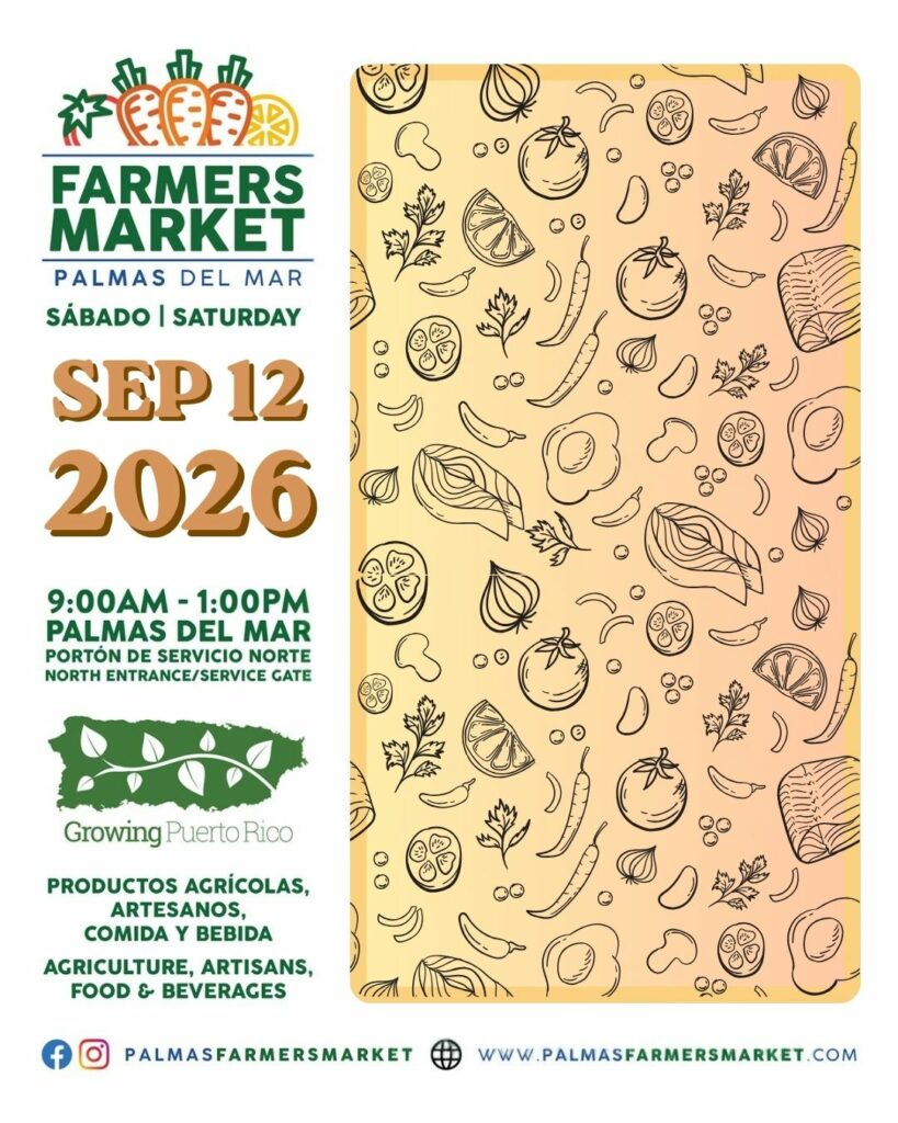 Palmas Farmers Market 2026 September 12 promotion